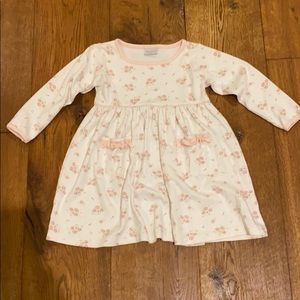 Size 4/5  Squiggles long sleeve floral dress